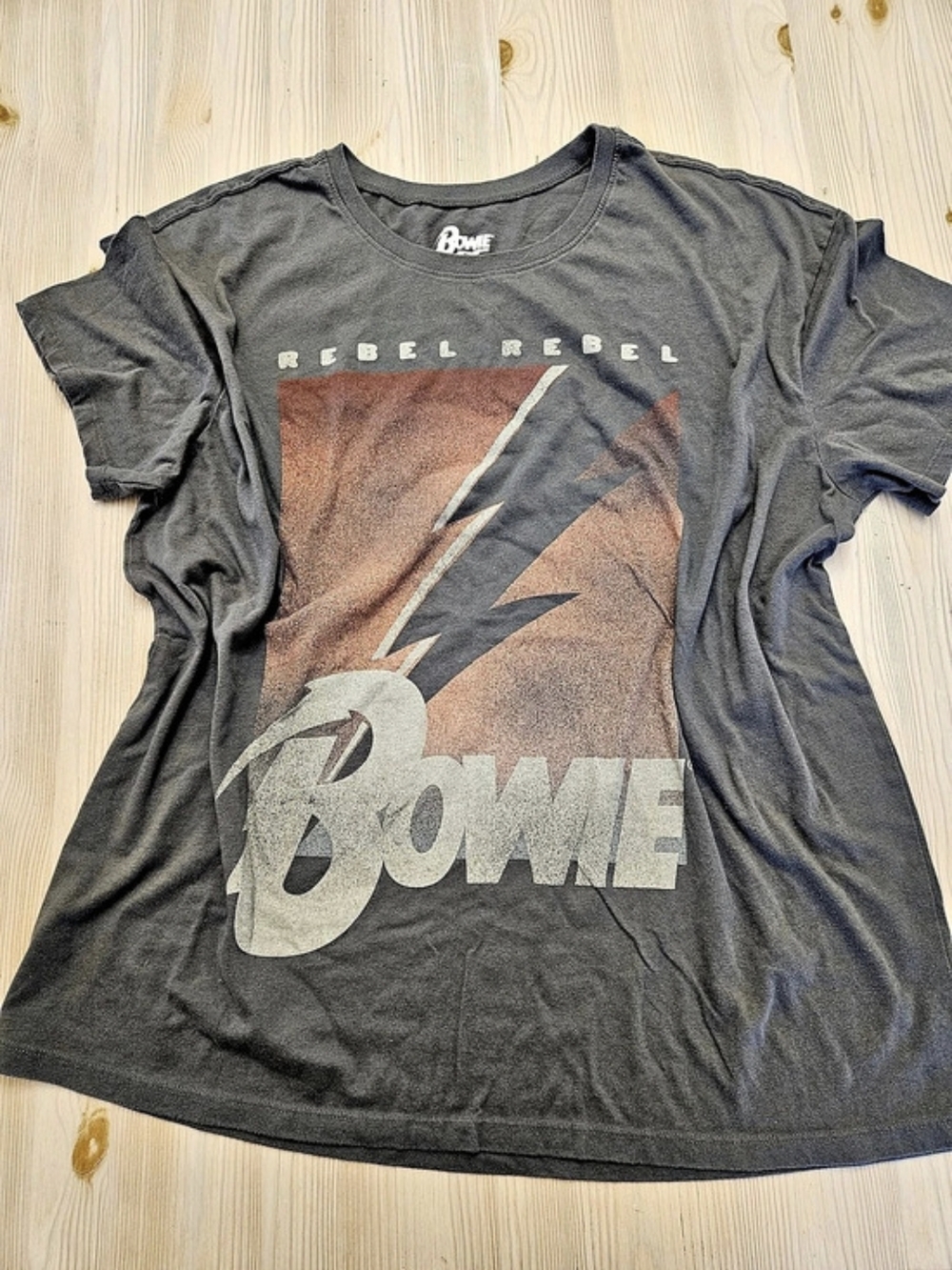 David Bowie Hybrid Apparel David Bowie Rebel Graphic T-Shirt Rebel Graphic Tee